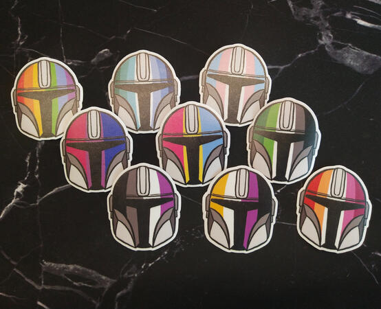 Mando Pride Sticker ($5)