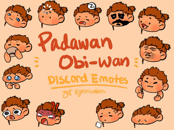 Padawan Obi-wan Emotes (PWYW)